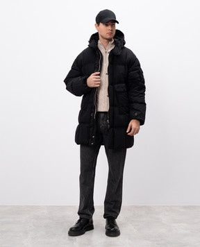 Cashmere&Whiskey Бежевый джемпер из кашемира MU9651307341TR3XL