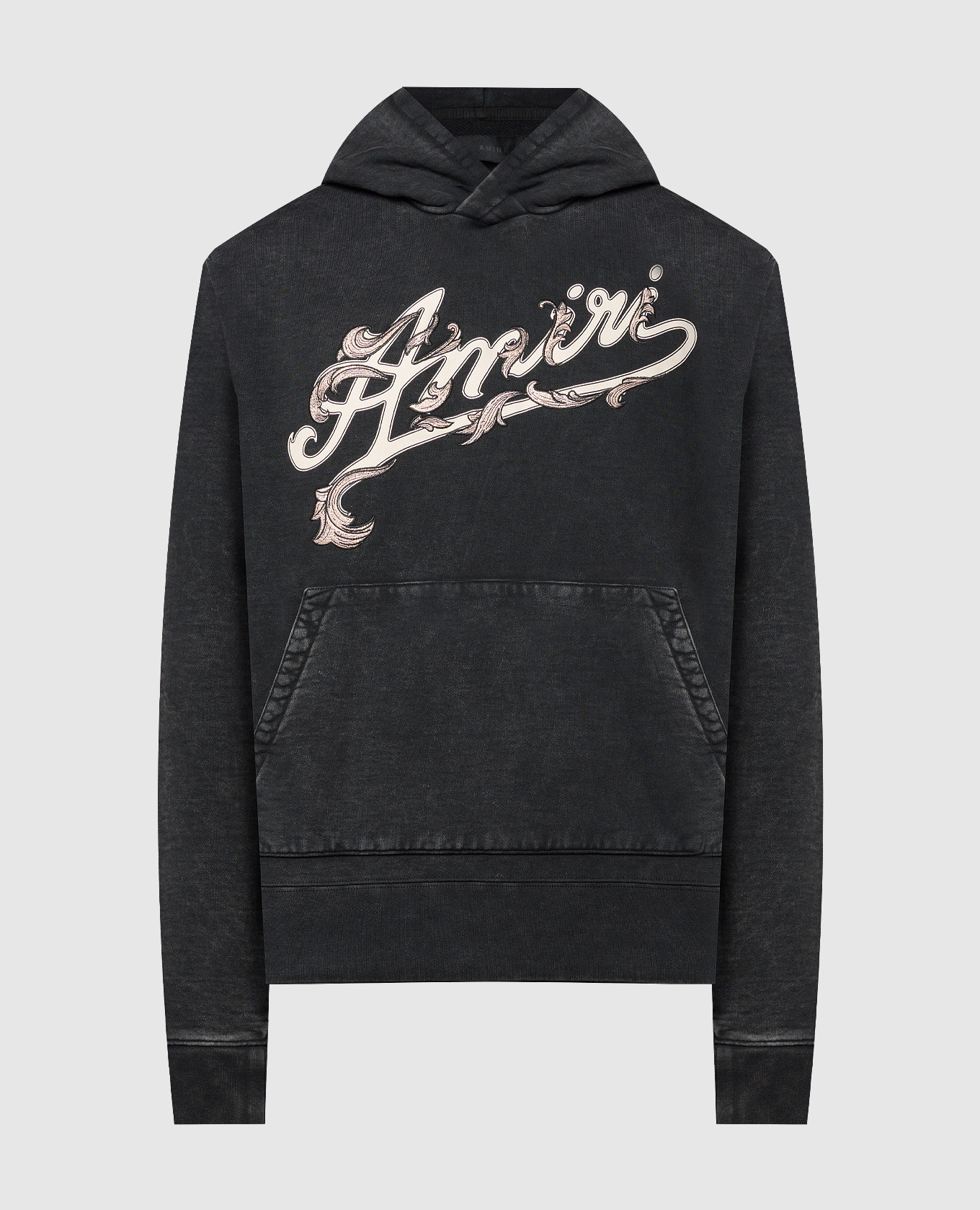 

Черные худи FILIGREE LOGO с принтом, Черный, Худи