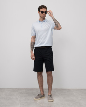 Loro Piana Сині шорти Jarno FAP3256