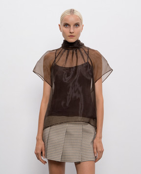 Simkhai Коричневая блуза Feyre 5252042O