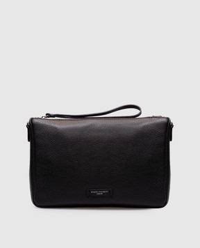 Gianni Chiarini Чорна шкіряна сумка крос-боді Nora BS10225GRN