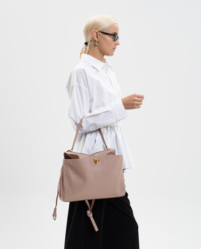 Balenciaga Бежевая кожаная сумка Rodeo 7897722ABV5