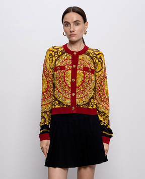 Versace Кардиган Barrocco из шелка 10203821A14755