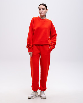 Jil Sander Оранжевые джоггеры с логотипом J40KA0272J20295
