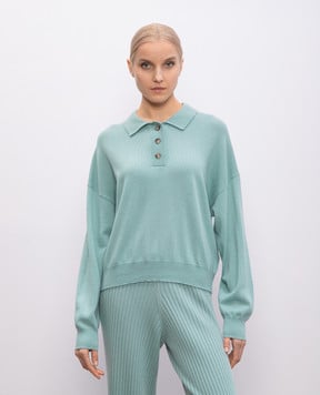 Allude Зелений джемпер з вовни і кашеміру 25217743
