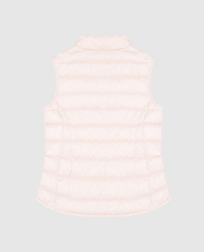 Moncler ENFANT Детский бежевый пуховый жилет Liane K19541A00026597YF1214