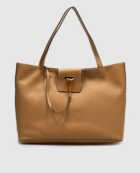Gianni Chiarini Коричневая кожаная сумка-тоут MARISOL BS11471TKL