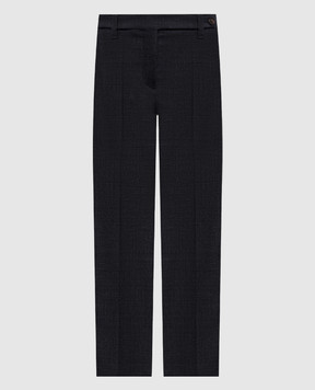 Brunello Cucinelli Сірі штани з вовни MB116P8703