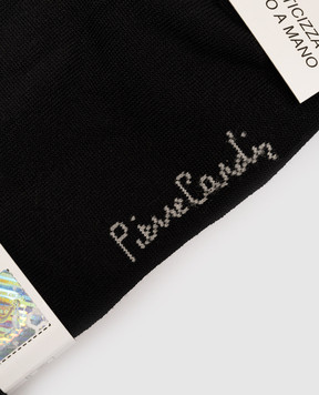 RiminiVeste Дитячий набір чорних шкарпеток Pierre Cardin з логотипом PC600