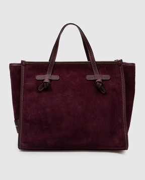 Gianni Chiarini Фіолетова замшева сумка-тоут Marcella BS9762CMPL