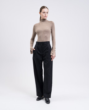 PROENZA SCHOULER Бежевий гольф Belle з шовку та кашеміру R2537348KS052