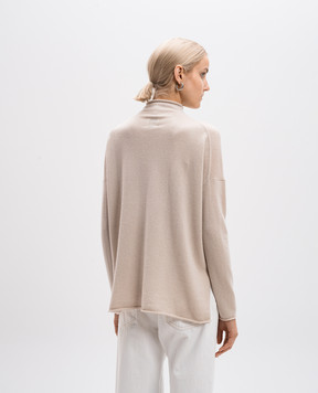 Allude Бежевый джемпер из кашемира 24511118