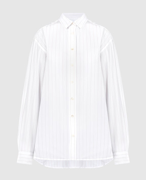 Toteme Біла сорочка в смужку 234WRT810FB0119