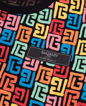 Balmain Детская футболка с логотипом BW8Q81Z2856410
