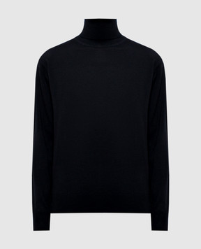John Smedley Черный гольф Letty из шерсти LETTY