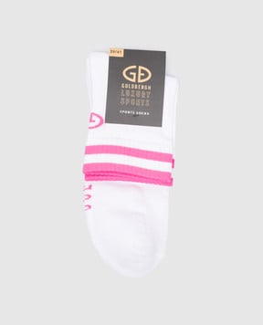 Goldbergh Белые носки Sales с логотипом GB60501241