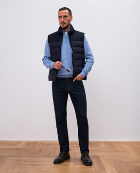 Cashmere&Whiskey Голубой джемпер из кашемира MU8661312341R