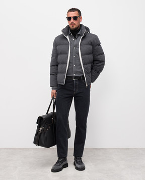 Brunello Cucinelli Сіра сорочка ME8546666