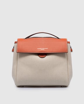 Gianni Chiarini Помаранчева комбінована сумка-сетчел Clio BS11599SALPL