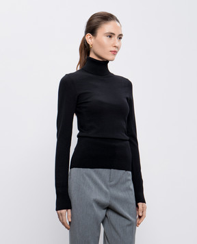 AERON Черный гольф Tender из шерсти AW24CRTO545528