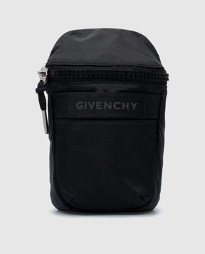 Givenchy Чорна сумка G Trek з логотипом BK60F4K1RG