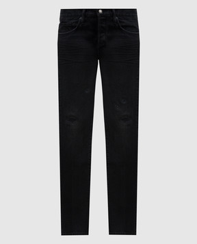 Tom Ford Чорні джинси з патчем логотипа DPH001DMC058S25