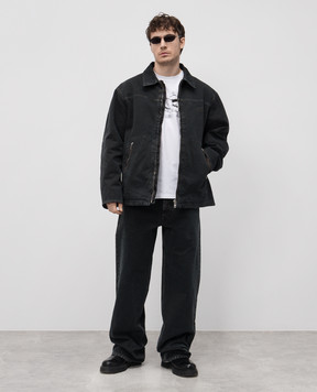 Maison Margiela MM6 Біла футболка з принтом SH2GC0024M20108