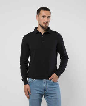 Loro Piana Черный джемпер из кашемира FAF8291