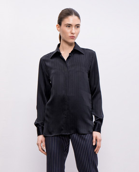 Tom Ford Черная блуза из шелка CA3276FAX1311