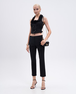 Alexander McQueen Чорні чіноси з вовни 830041QJAAC