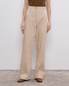 Max Mara Sportmax Бежеві штани ERA ERA