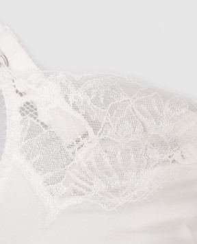 Wolford Белый лиф Eve triagle с кружевом 69792