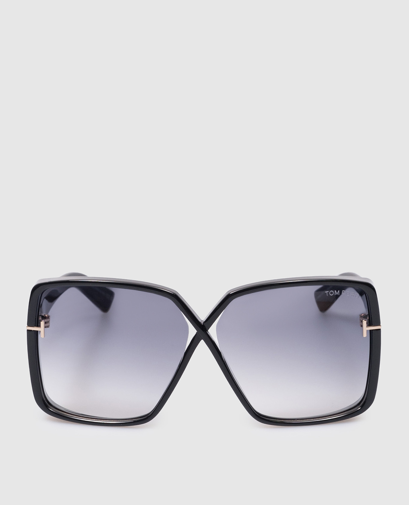 

Черные очки YVONNE с логотипом, Черный, Солнцезащитные очки