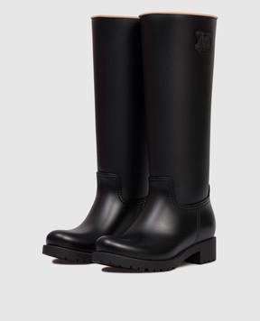 Max Mara Чорні чоботи RAIN RAIN