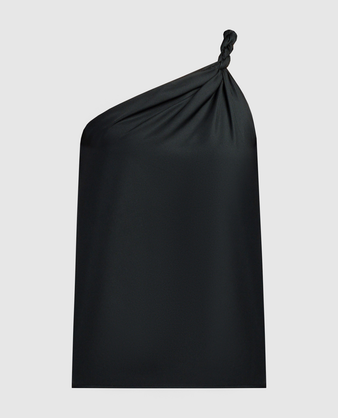 Black top ADIRAN made of silk