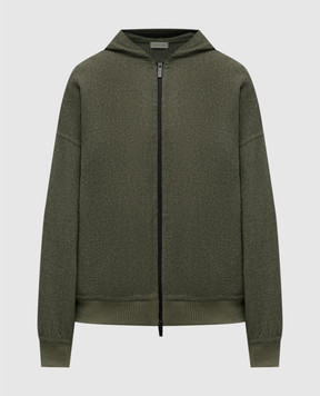 Fear of God Спортивная куртка цвета хаки с шерстью FG25FW32337HDW