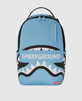 Sprayground Дитячий блакитний рюкзак SMASH LOGO GHOST DLXSV 910B6432NSZ