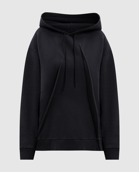 Maison Margiela MM6 Черные худи с фактурными строками S52GU0236M25014