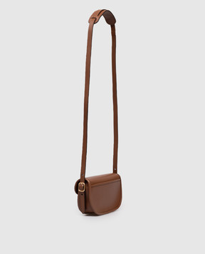 Bally Коричнева шкіряна сумка крос-боді Beckett WAC04CVT769