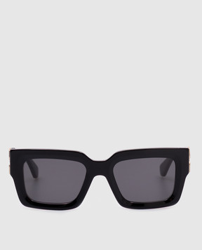 Off-White Черные очки Mystic OERI14DS25PLA001