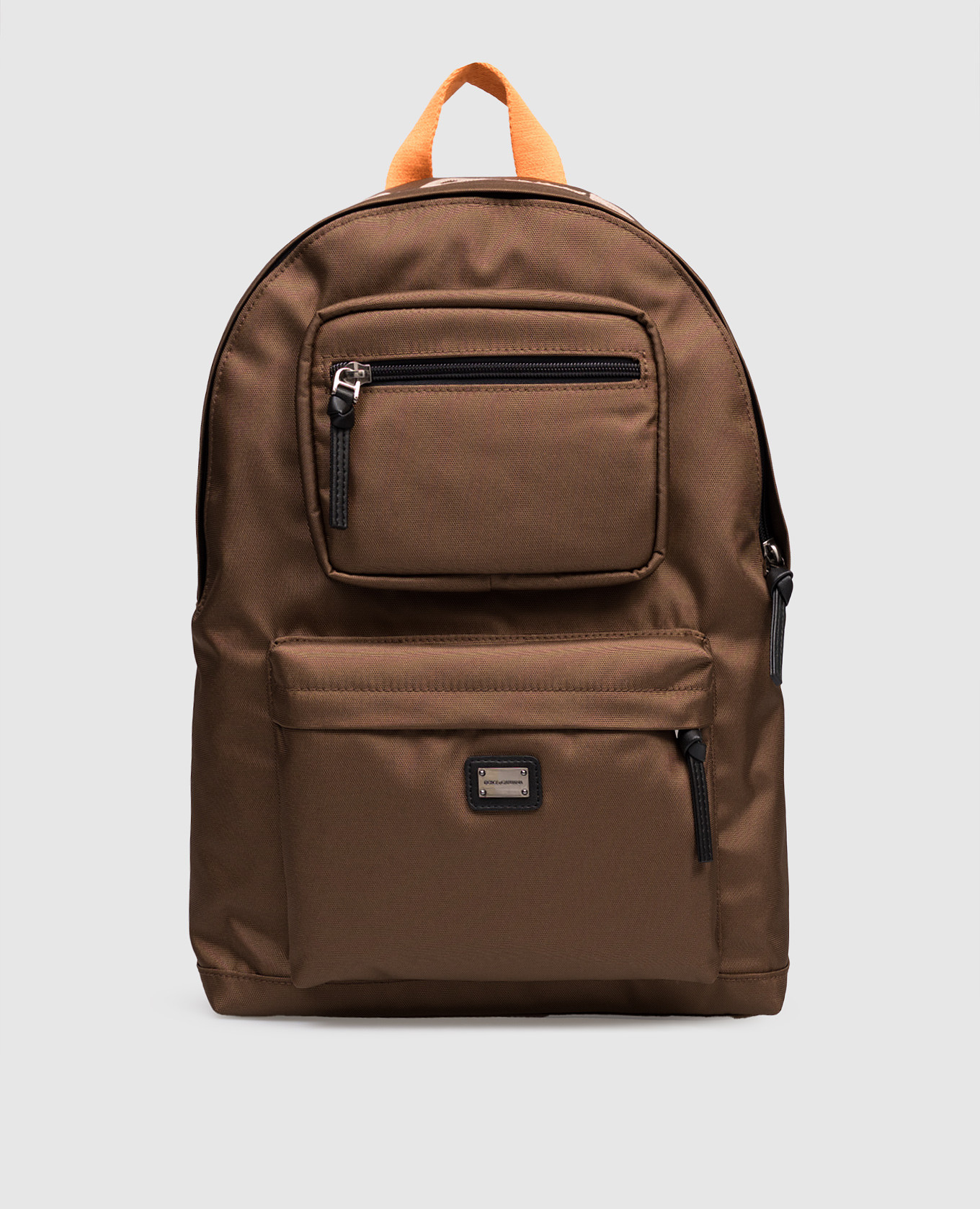 

Детский коричневый рюкзак с логотипом, Рюкзаки