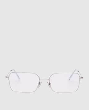 Balenciaga Сріблясті сонцезахисні окуляри Invisible Rectangle 768058T0005