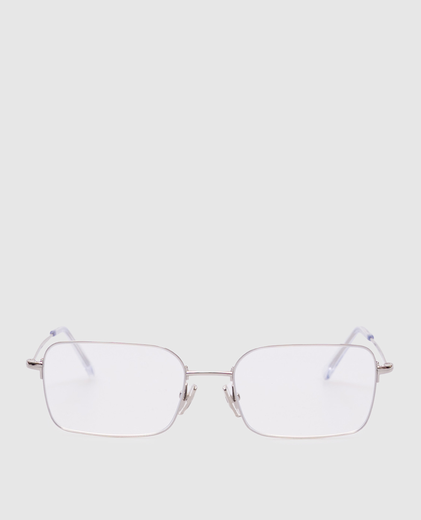 

Серебристые очки Invisible Rectangle, Серебристый, Солнцезащитные очки