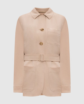 Max Mara Бежевий жакет PULVINO з вовни PULVINO