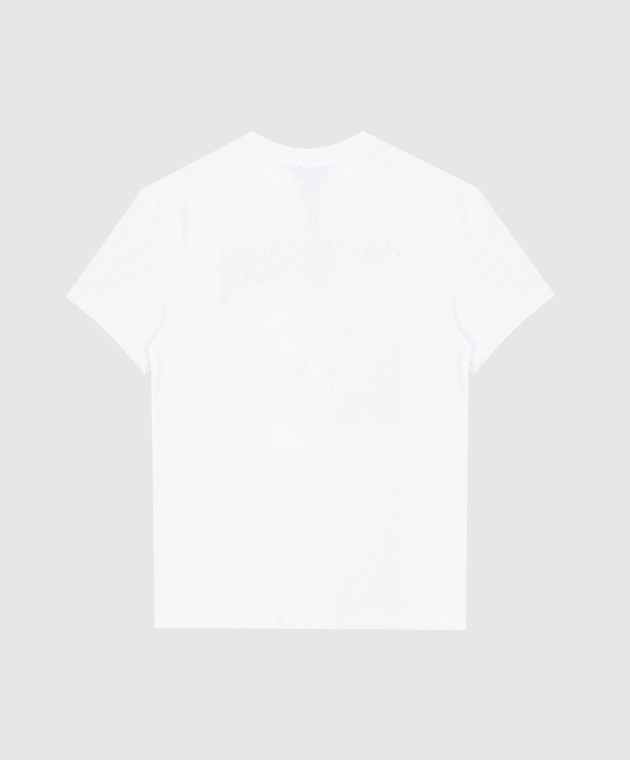 Vilebrequin Детская белая футболка Puffer Requins с принтом GAIBM034 изображение 2