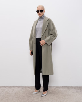 Max Mara Сірий светр EDUCATA з вовни та кашеміру EDUCATA