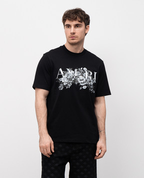 AMIRI Чорна футболка Garden AMJYTE1192