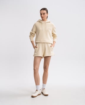 AUTRY Бежевые худи с нашивкой логотипа HOPW77JS