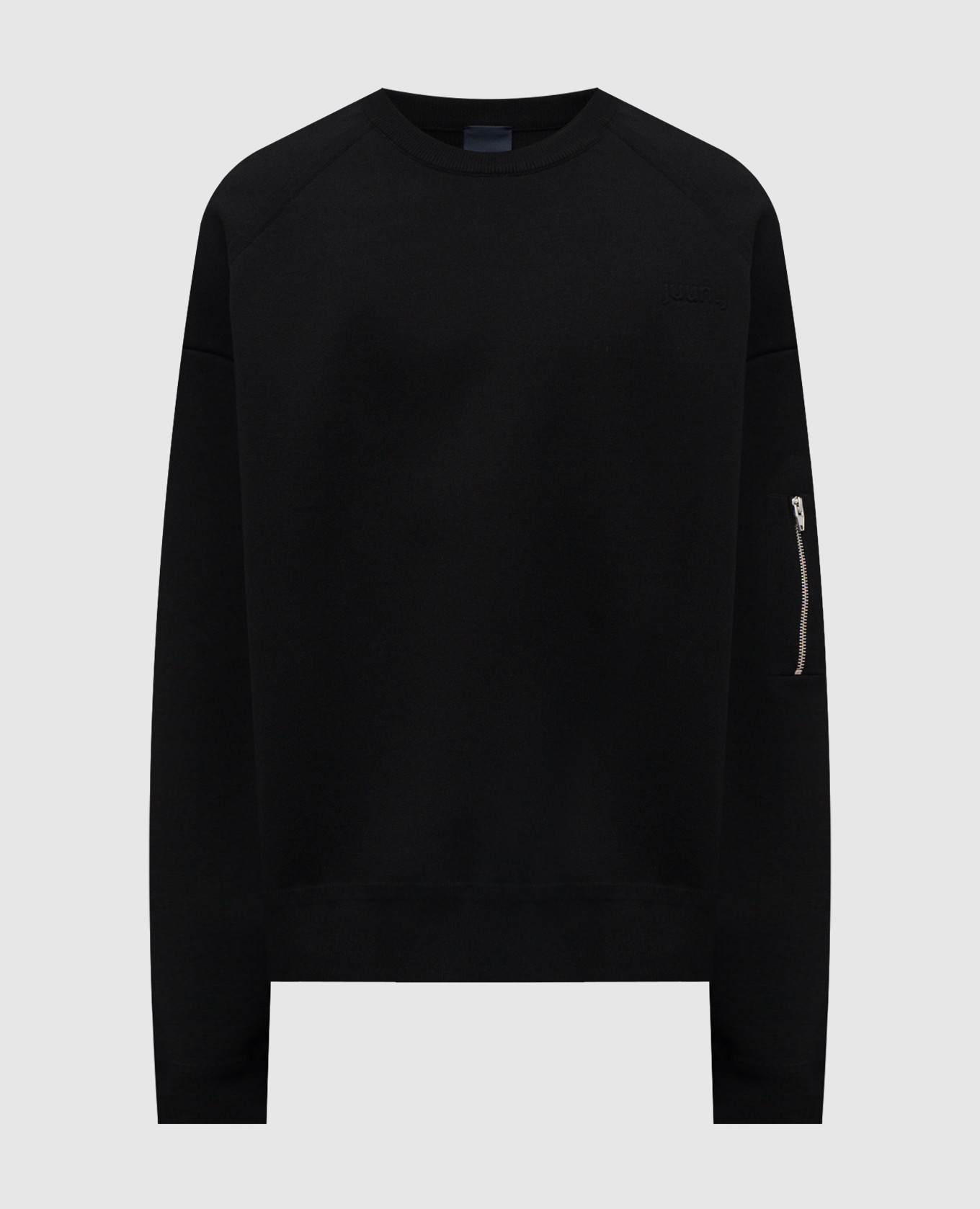 

Черный свитшот с логотипом, Свитшоты