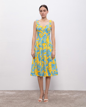 Etro Сукня міді з брендовим принтом WRHA025399SA5I1